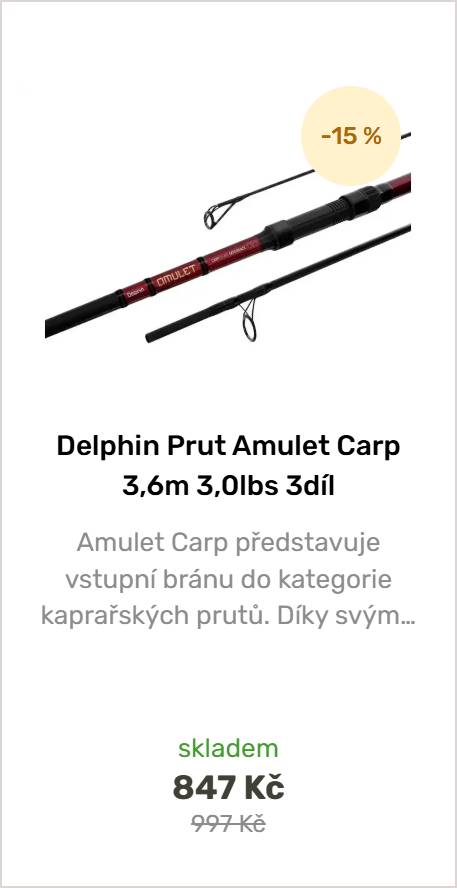 Delphin prut Amulet carp