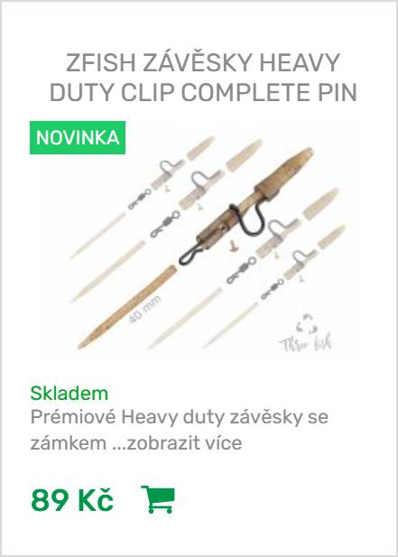 Výrobek od značky ZFISH-Zavesky heavy duty clip