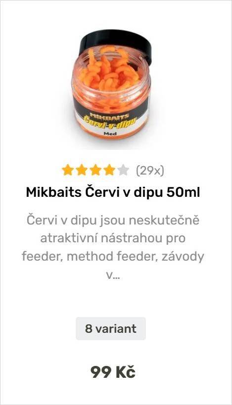 Mikbaits červi v dipu